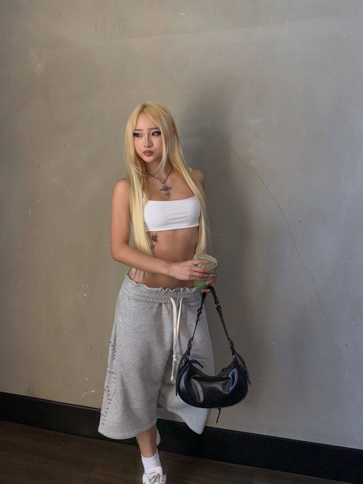 YHWH BAGGY SWEATSHORTS - Prayers Avenu ​