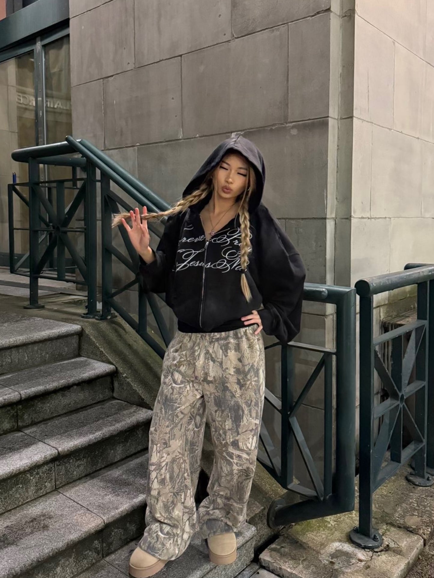 JESUS TIME ZIP HOODIE - Prayers Avenu ​