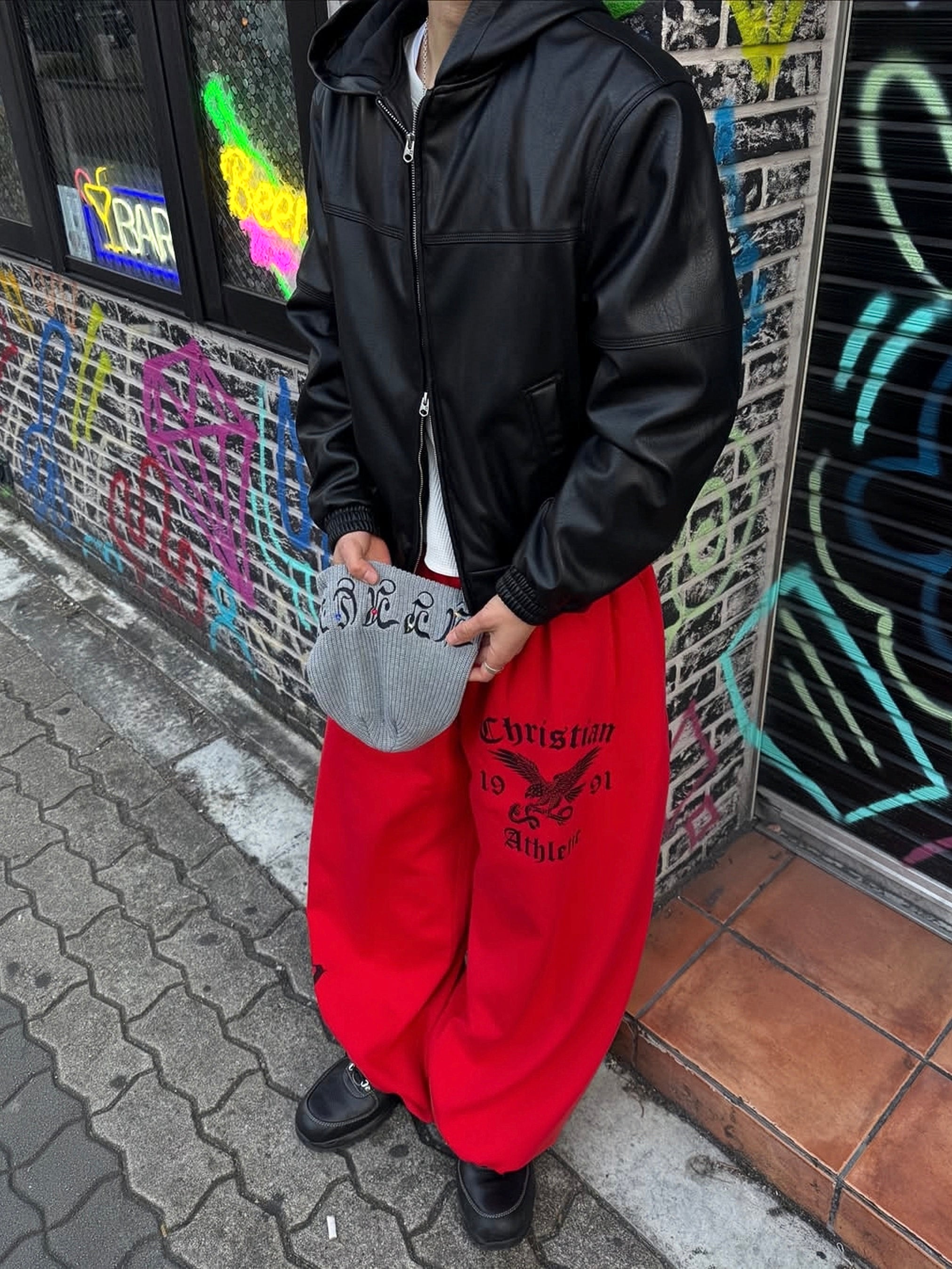FIRE SPIRIT BAGGY SWEATPANTS