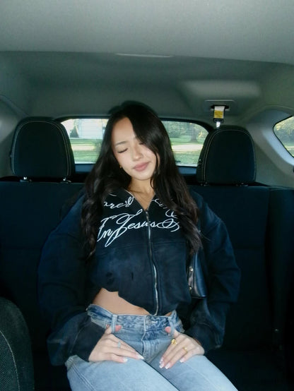 JESUS TIME ZIP HOODIE - Prayers Avenu ​