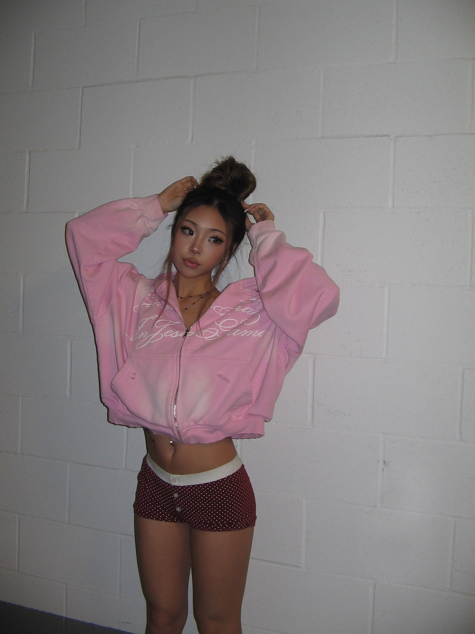 JESUS TIME ZIP UP - BLOSSOM - Prayers Avenu ​