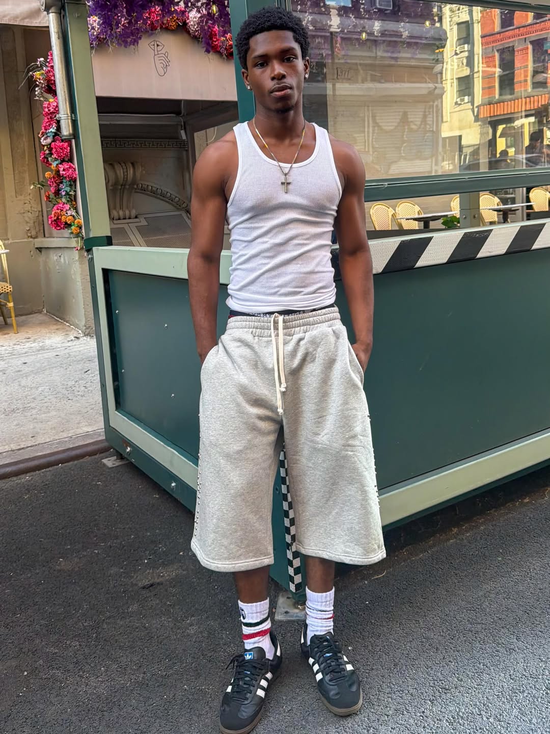 YHWH BAGGY SWEATSHORTS - Prayers Avenu ​