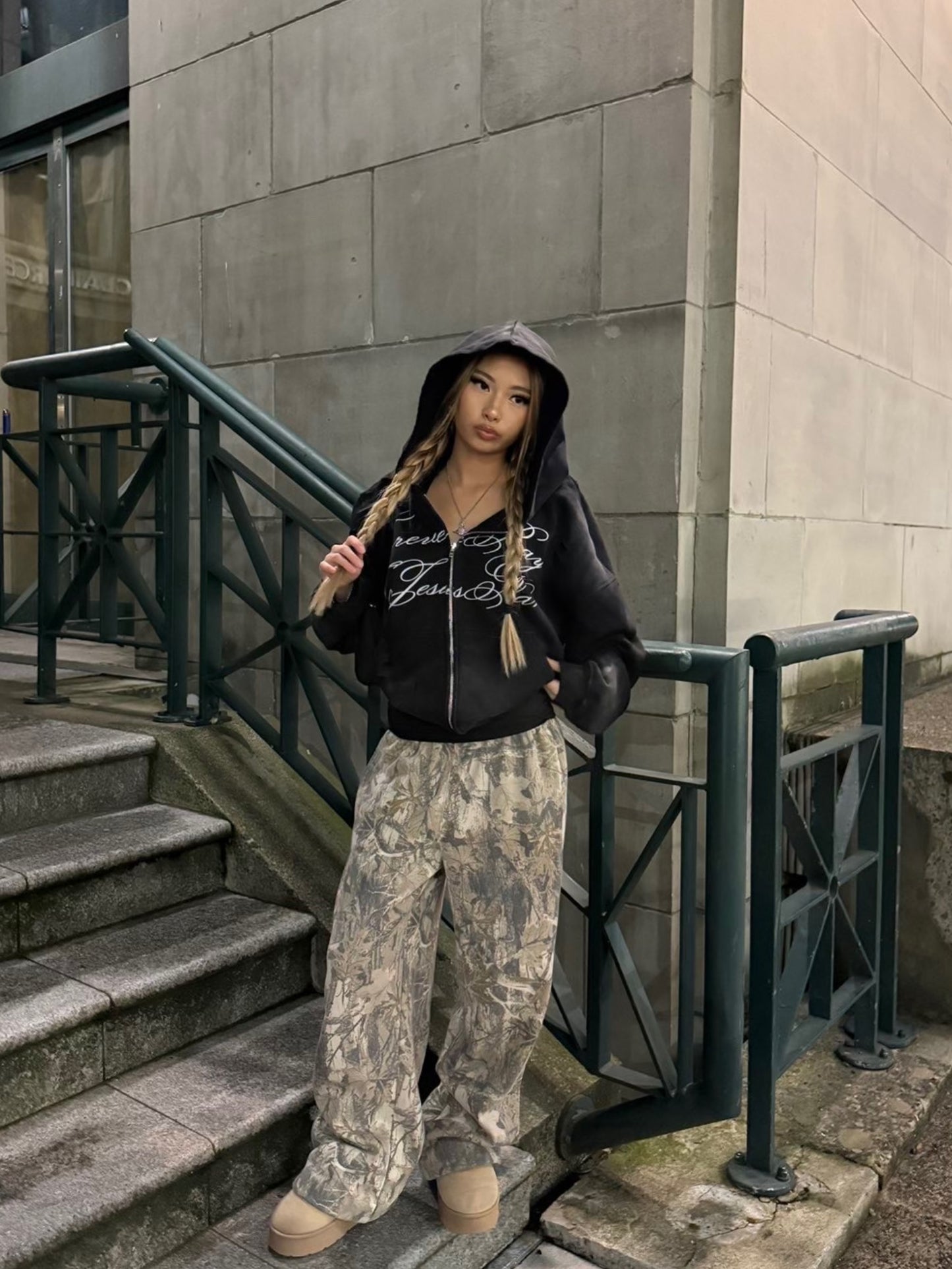 JESUS TIME ZIP HOODIE - Prayers Avenu ​