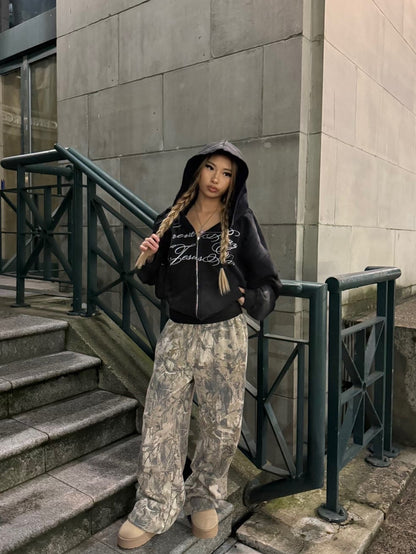 JESUS TIME ZIP HOODIE - Prayers Avenu ​