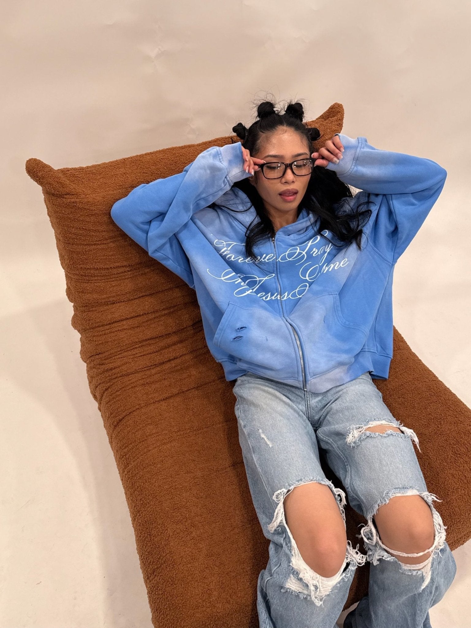 JESUS TIME ZIP HOODIE - Prayers Avenu ​