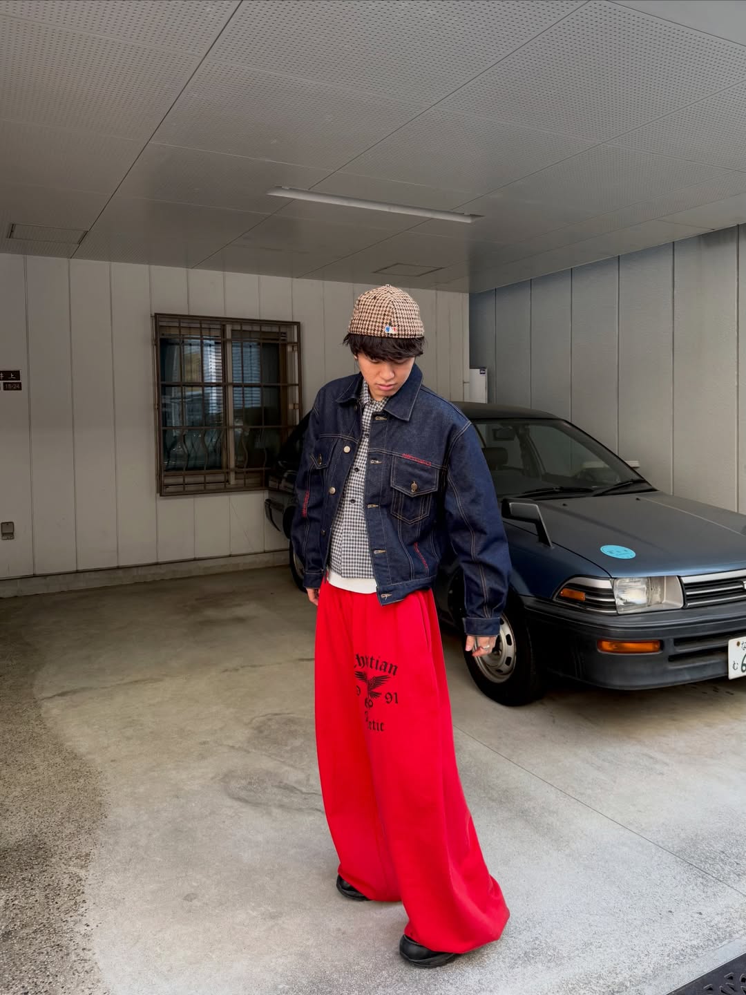 FIRE SPIRIT BAGGY SWEATPANTS - Prayers Avenu ​