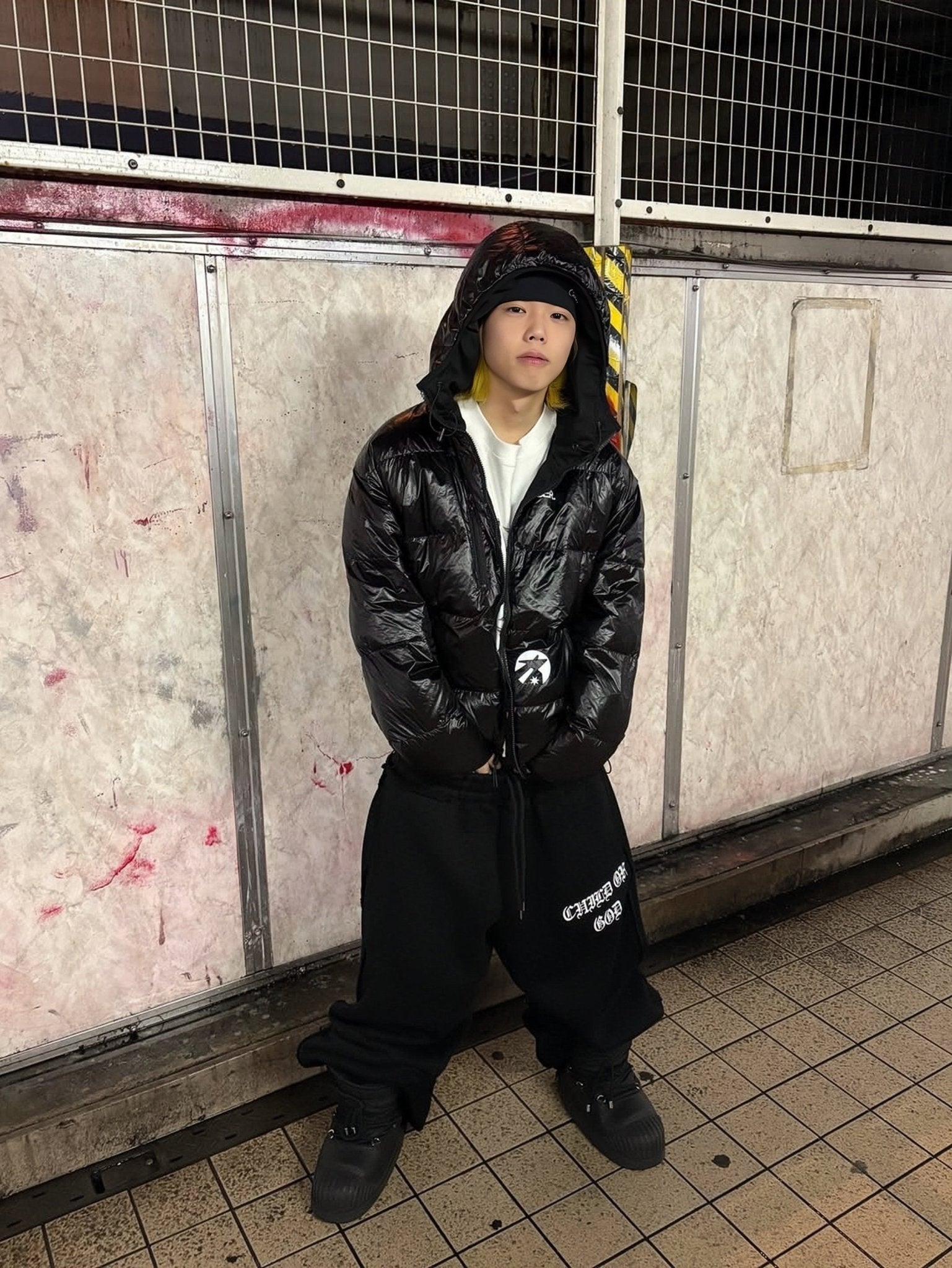 GRACE LAYER BAGGY SWEATPANTS - VOID - Prayers Avenu ​