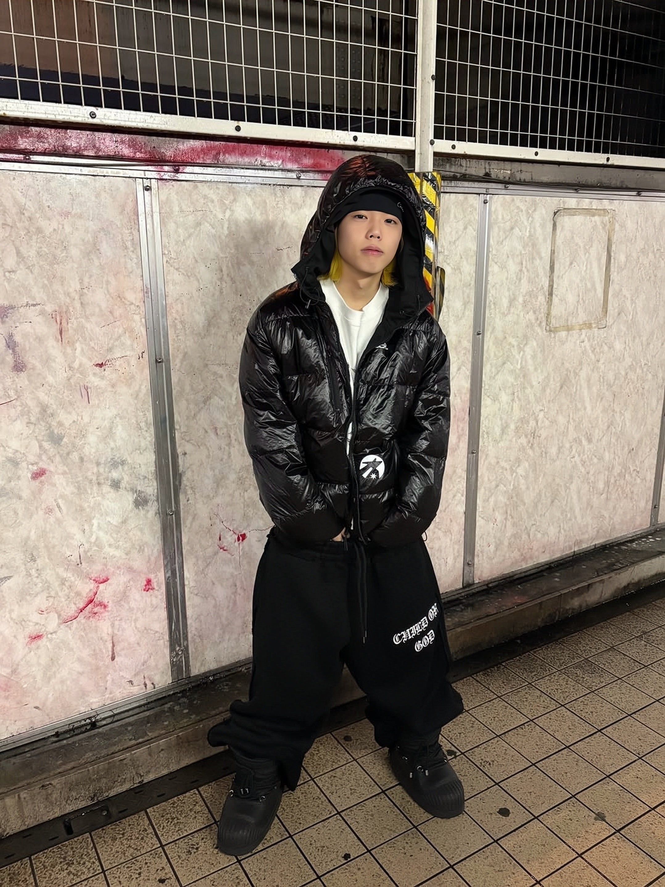 GRACE LAYER BAGGY SWEATPANTS - VOID