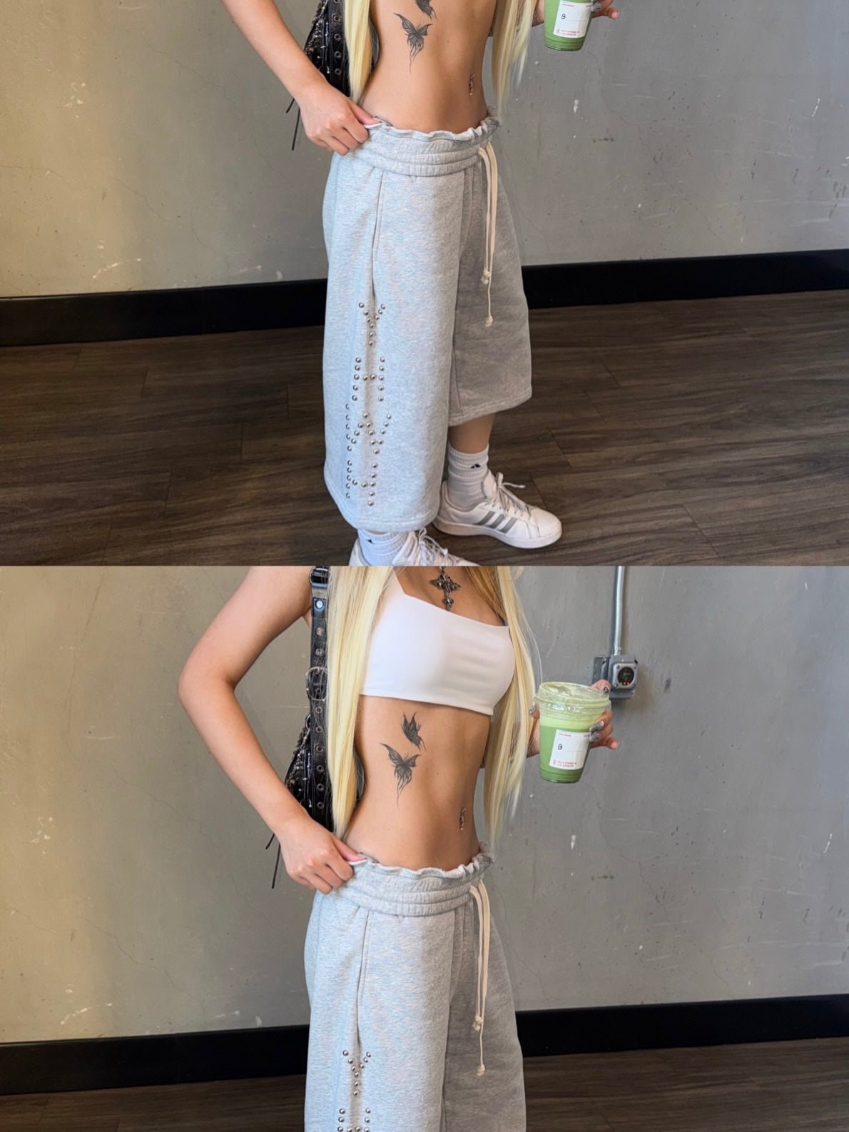 YHWH BAGGY SWEATSHORTS - Prayers Avenu ​