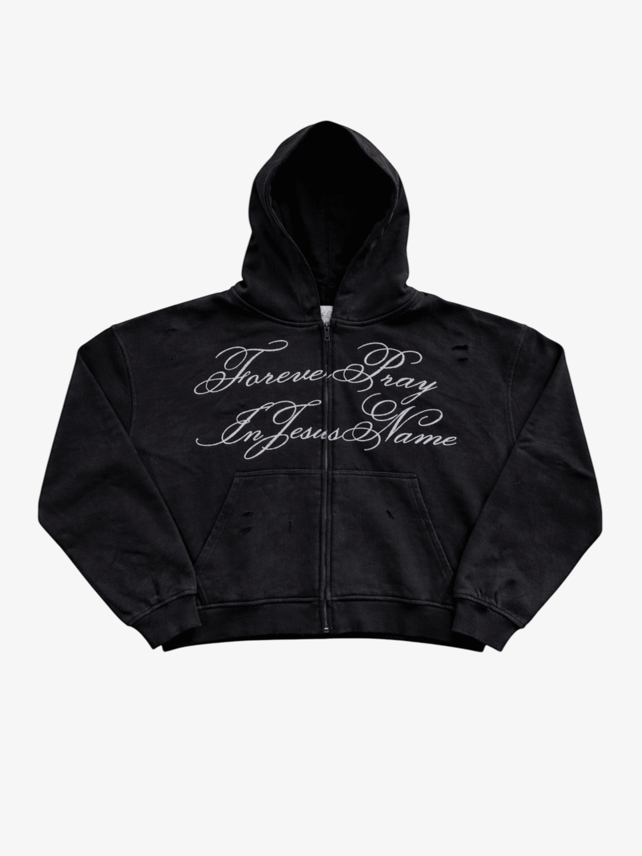 JESUS TIME ZIP UP - JET