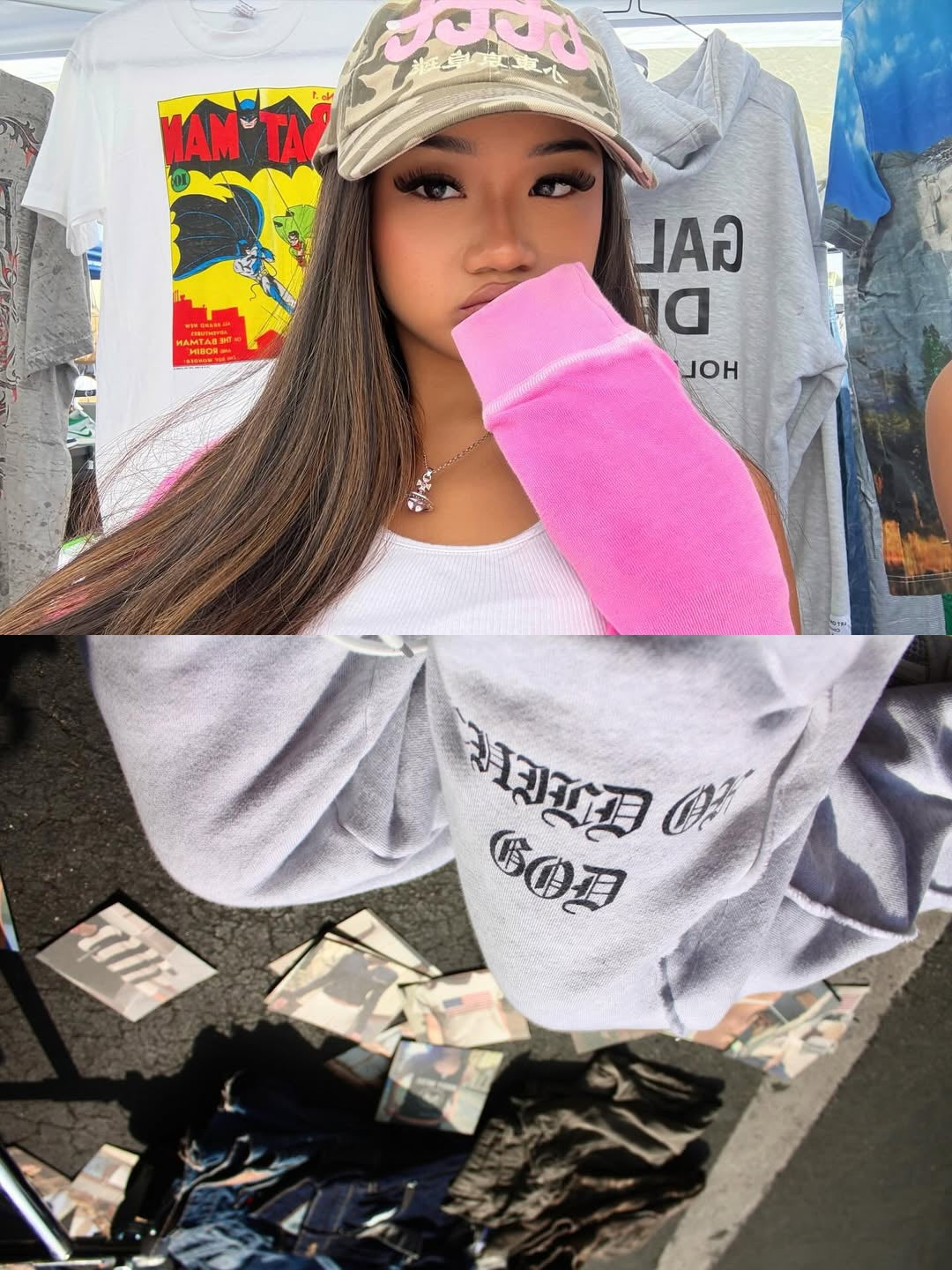 GRACE LAYER BAGGY SWEATPANTS - Prayers Avenu ​