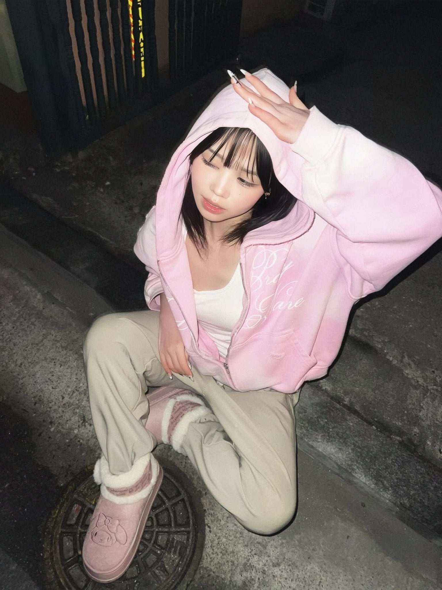 JESUS TIME ZIP UP - BLOSSOM - Prayers Avenu ​