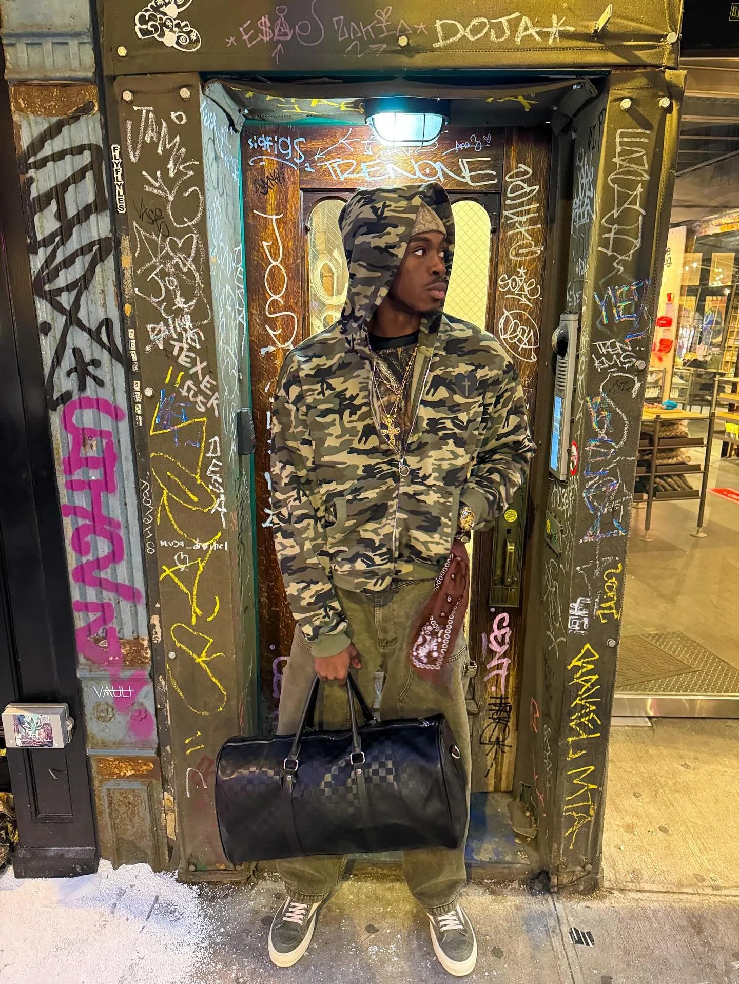 COVERED IN FAITH ZIP HOODIE - Prayers Avenu ​