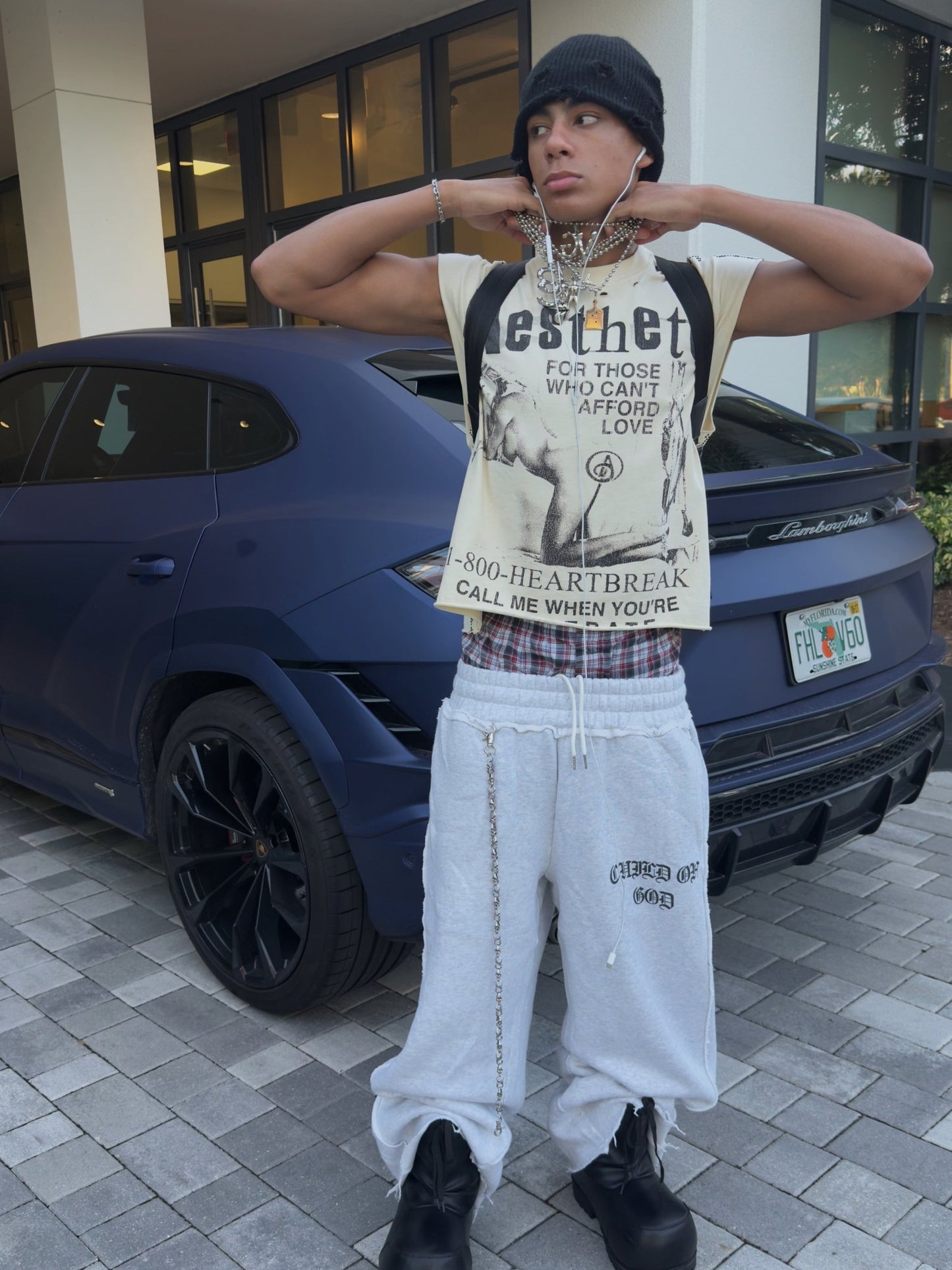 GRACE LAYER BAGGY SWEATPANTS - Prayers Avenu ​