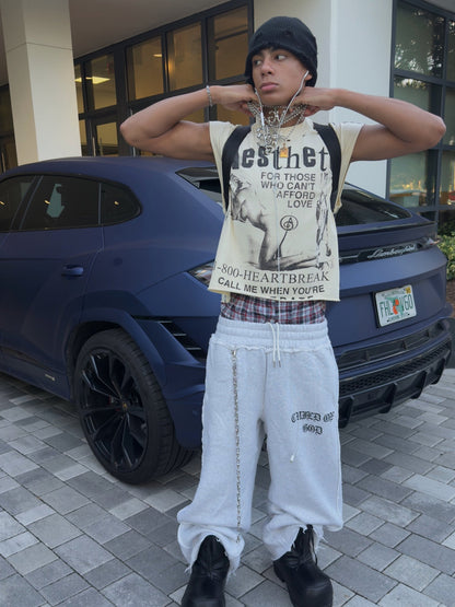 GRACE LAYER BAGGY SWEATPANTS - Prayers Avenu ​