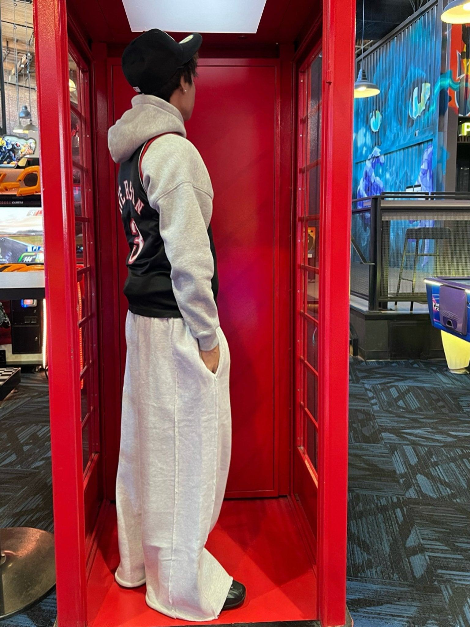 GRACE LAYER BAGGY SWEATPANTS - Prayers Avenu ​