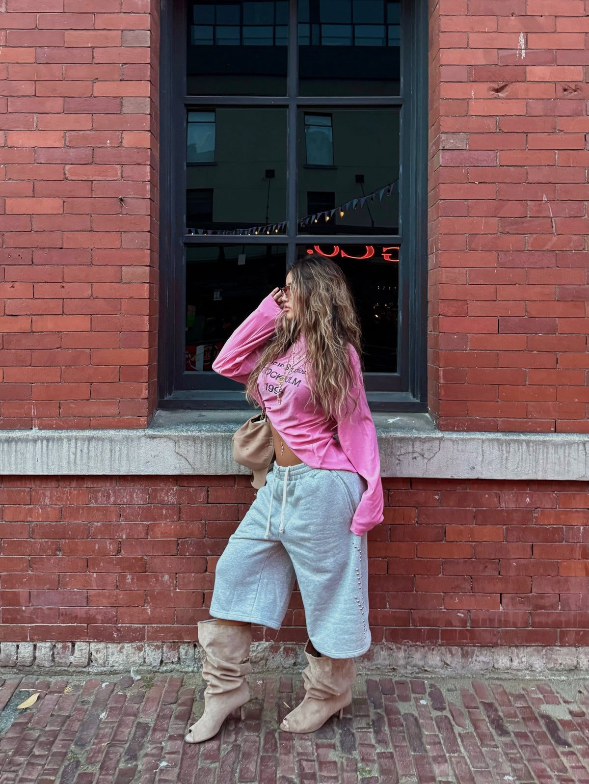 YHWH BAGGY SWEATSHORTS - Prayers Avenu ​