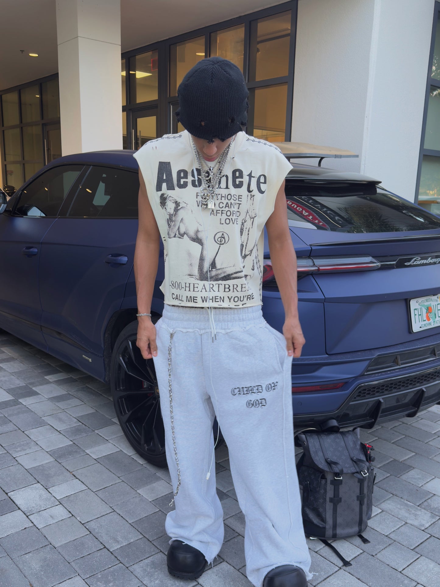 GRACE LAYER BAGGY SWEATPANTS - Prayers Avenu ​