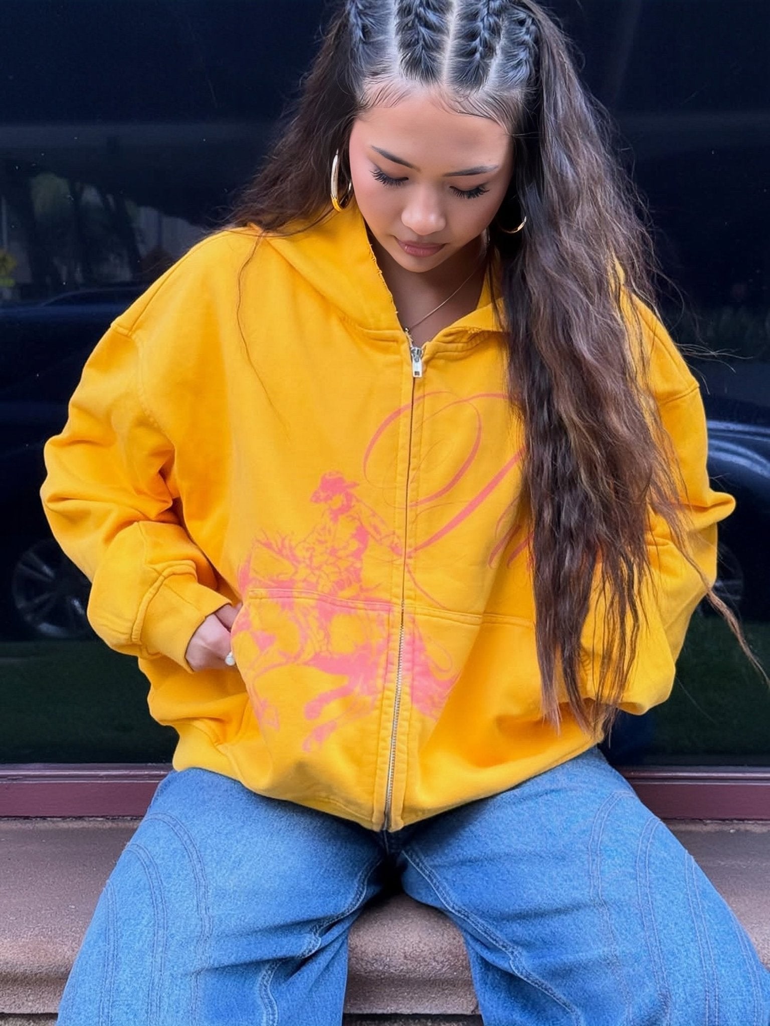 HORSE POWER ZIP UP - Prayers Avenu ​