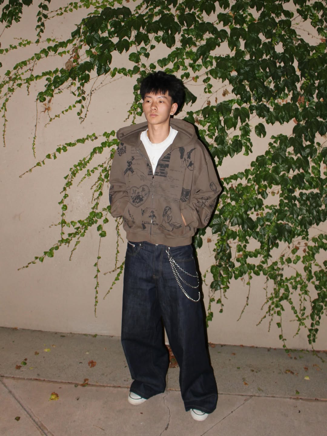 PRAYERS AVENU ジップパーカー Sサイズ GALLERY ZIP UP