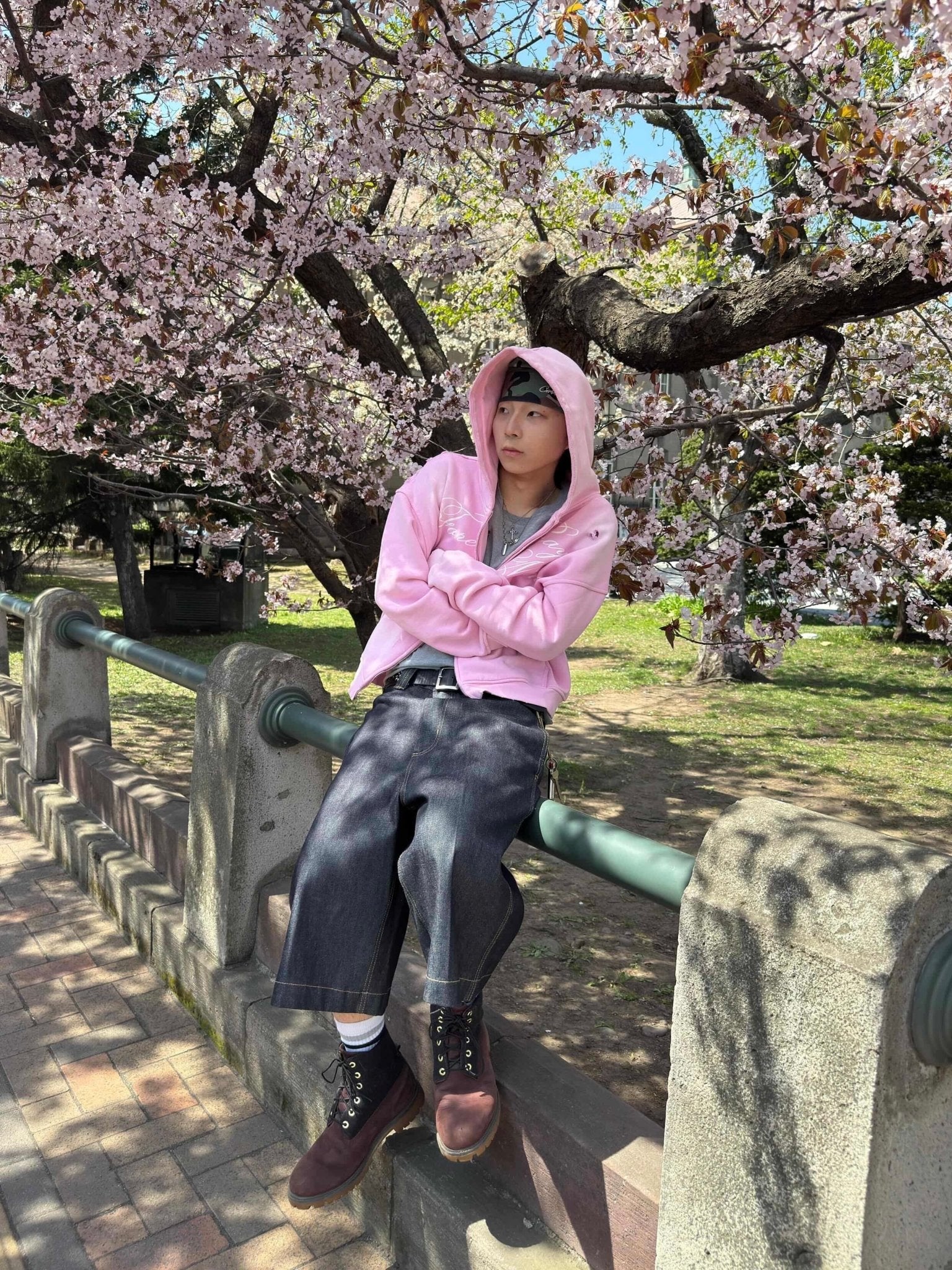 JESUS TIME ZIP UP - BLOSSOM