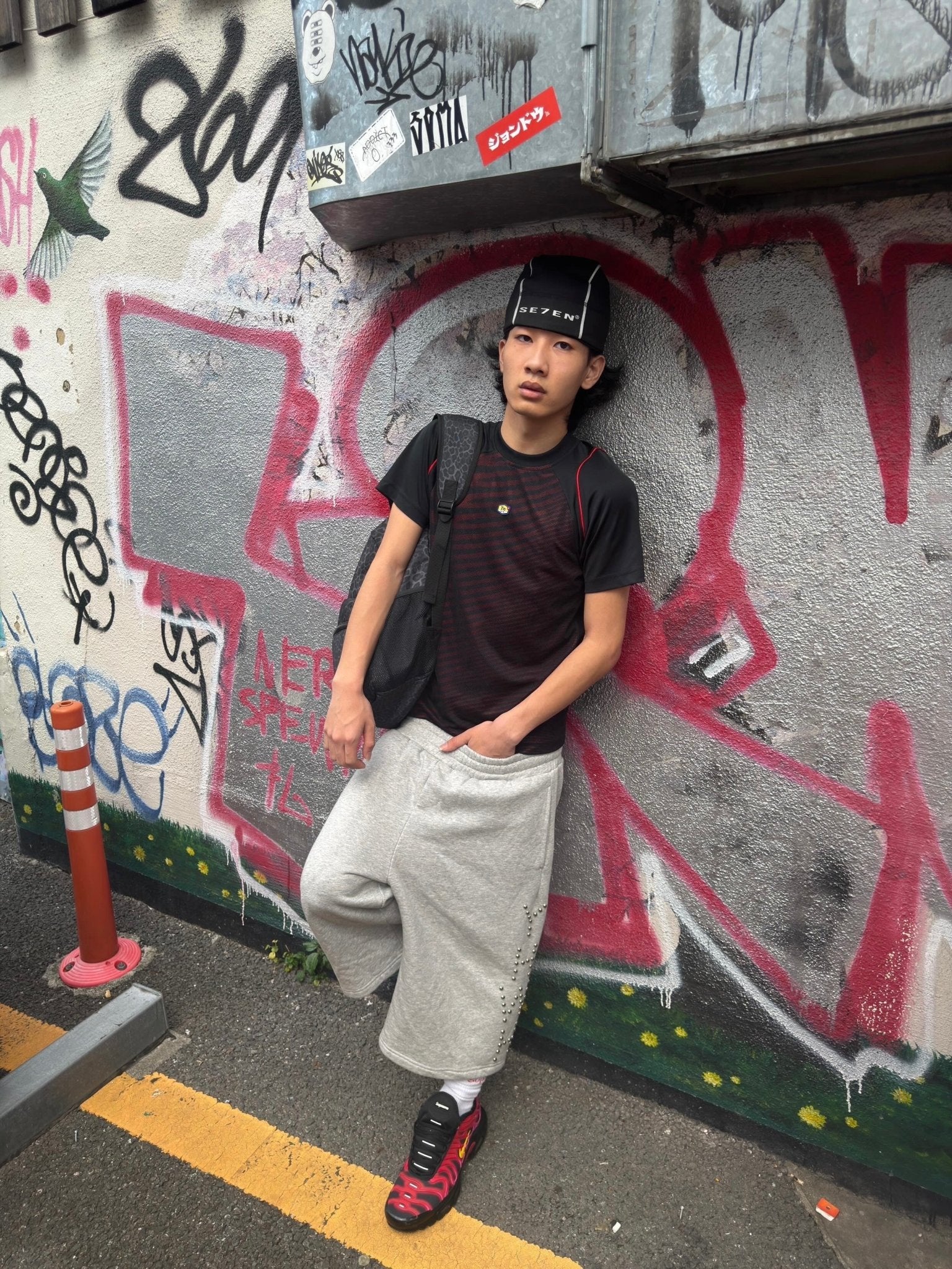 YHWH BAGGY SWEATSHORTS - Prayers Avenu ​