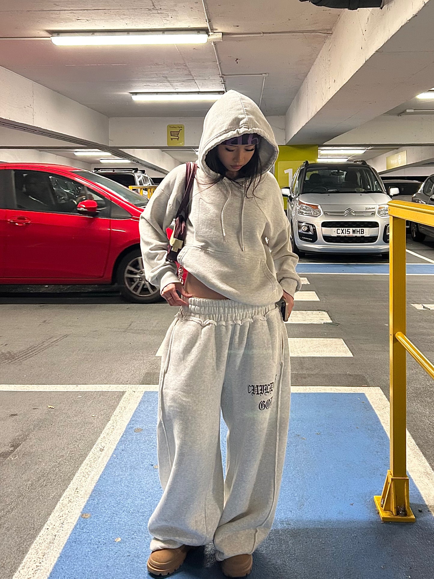 GRACE LAYER BAGGY SWEATPANTS - Prayers Avenu ​