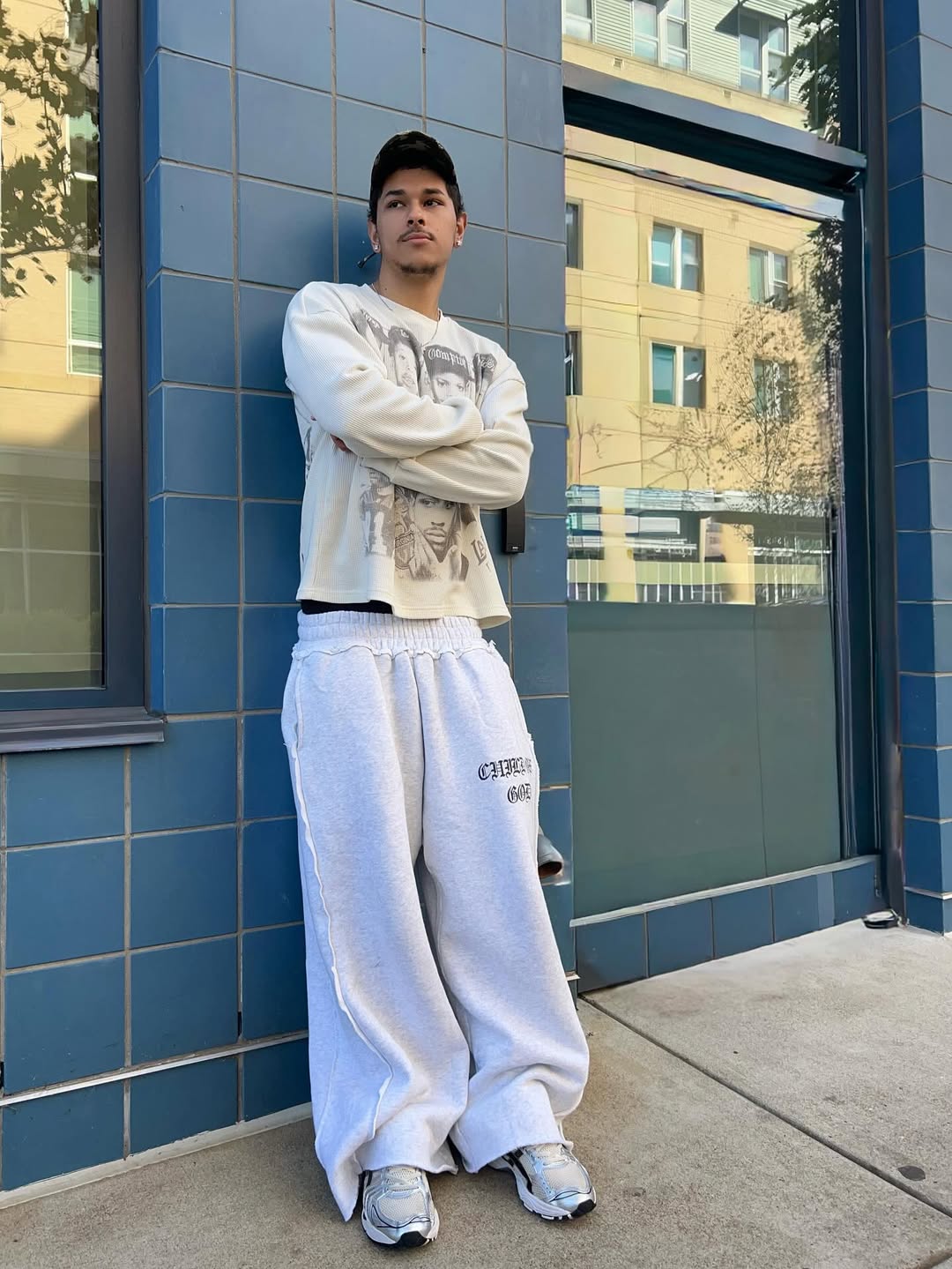 GRACE LAYER BAGGY SWEATPANTS - Prayers Avenu ​