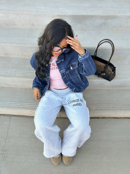 GRACE LAYER BAGGY SWEATPANTS - Prayers Avenu ​