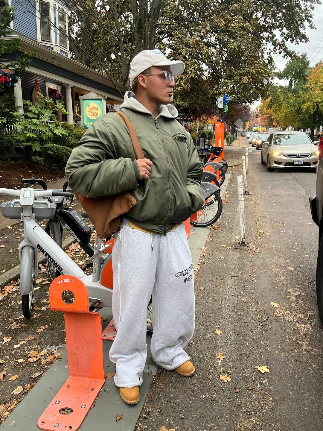 GRACE LAYER BAGGY SWEATPANTS - Prayers Avenu ​