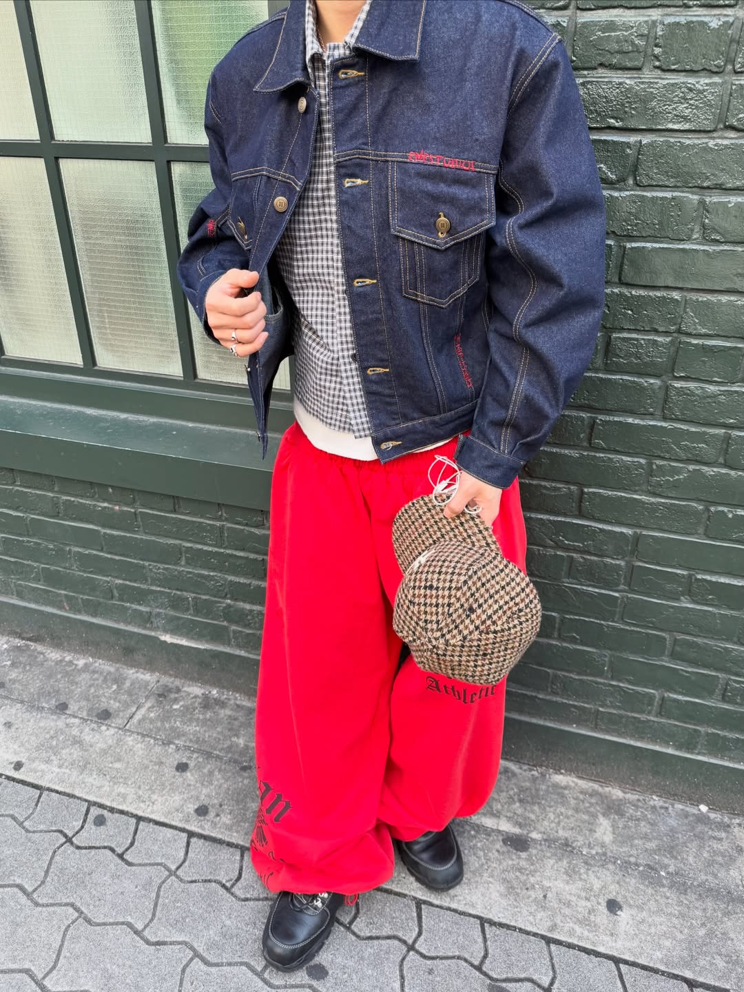 FIRE SPIRIT BAGGY SWEATPANTS - Prayers Avenu ​