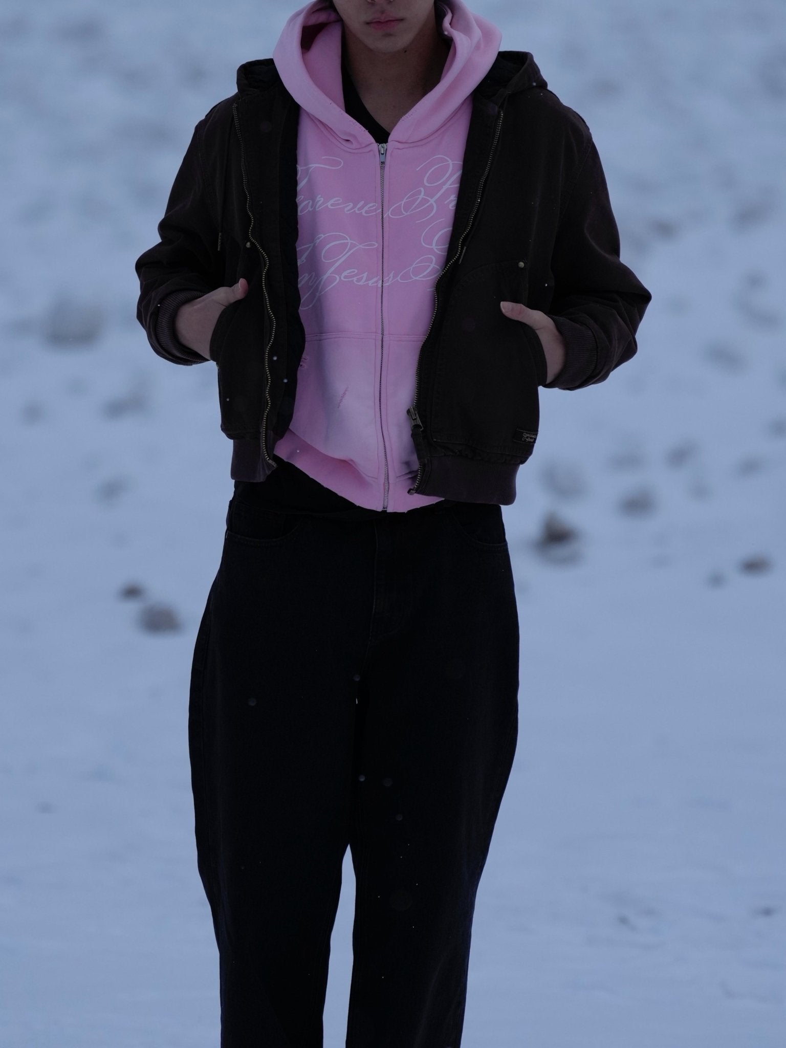 JESUS TIME ZIP UP - BLOSSOM - Prayers Avenu ​