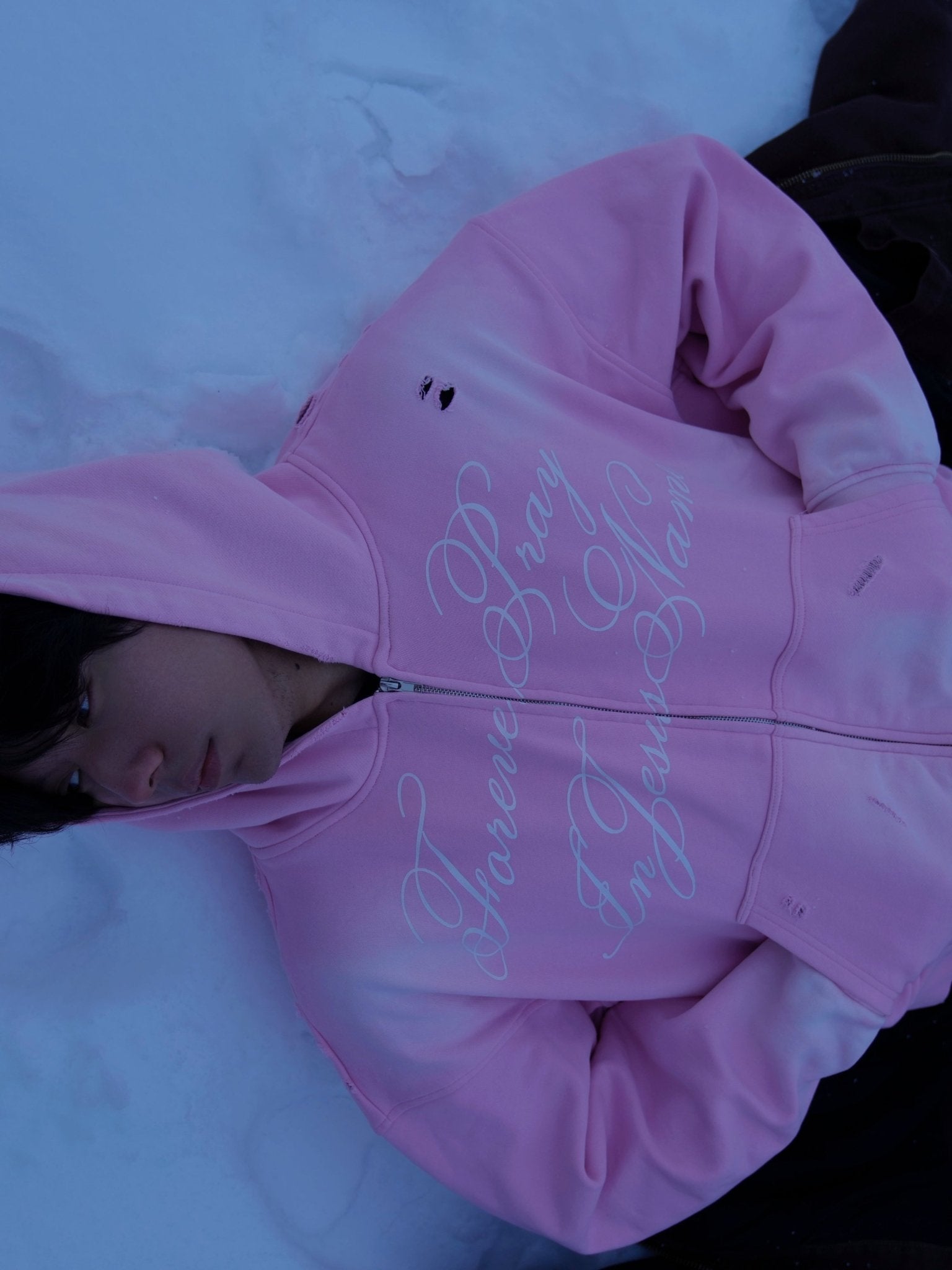 JESUS TIME ZIP UP - BLOSSOM - Prayers Avenu ​