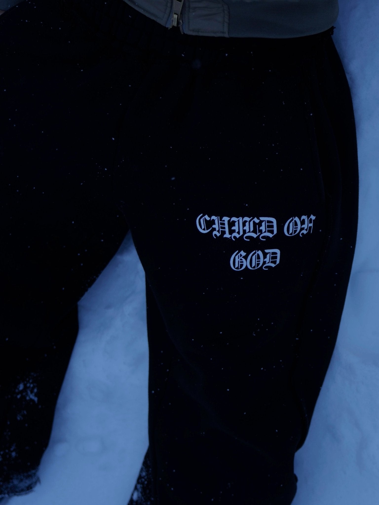 GRACE LAYER BAGGY SWEATPANTS - VOID - Prayers Avenu ​