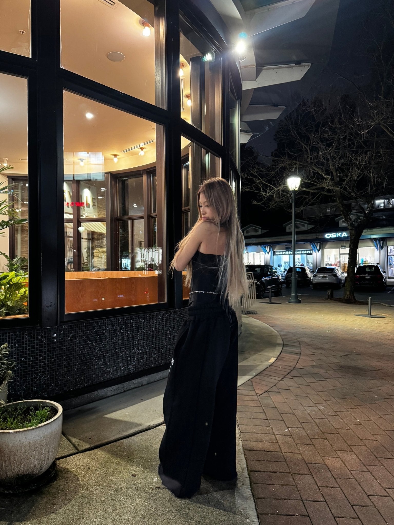 GRACE LAYER BAGGY SWEATPANTS - VOID - Prayers Avenu ​