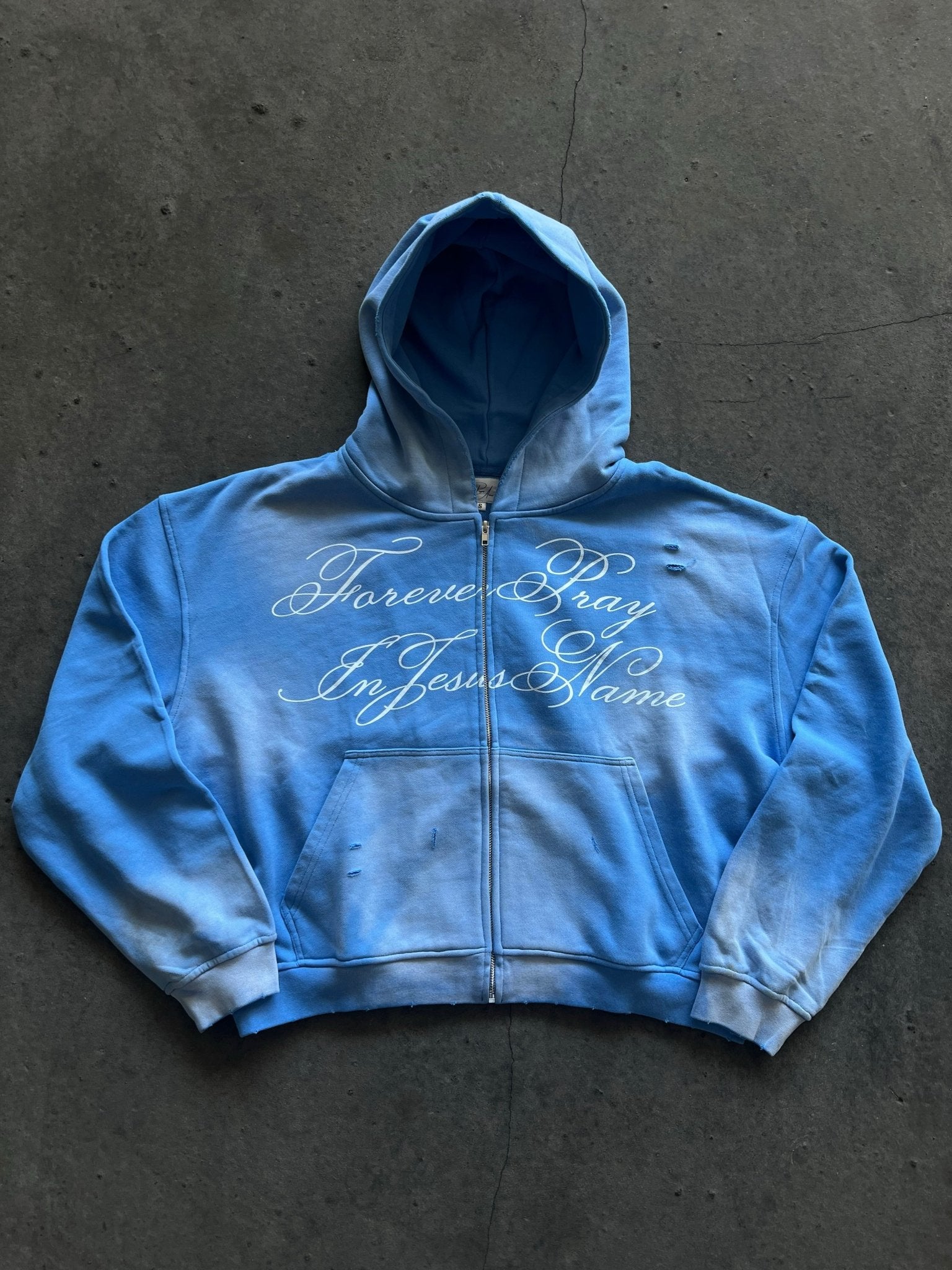 "JESUS TIME" ZIP HOODIE - Prayers Avenu ​