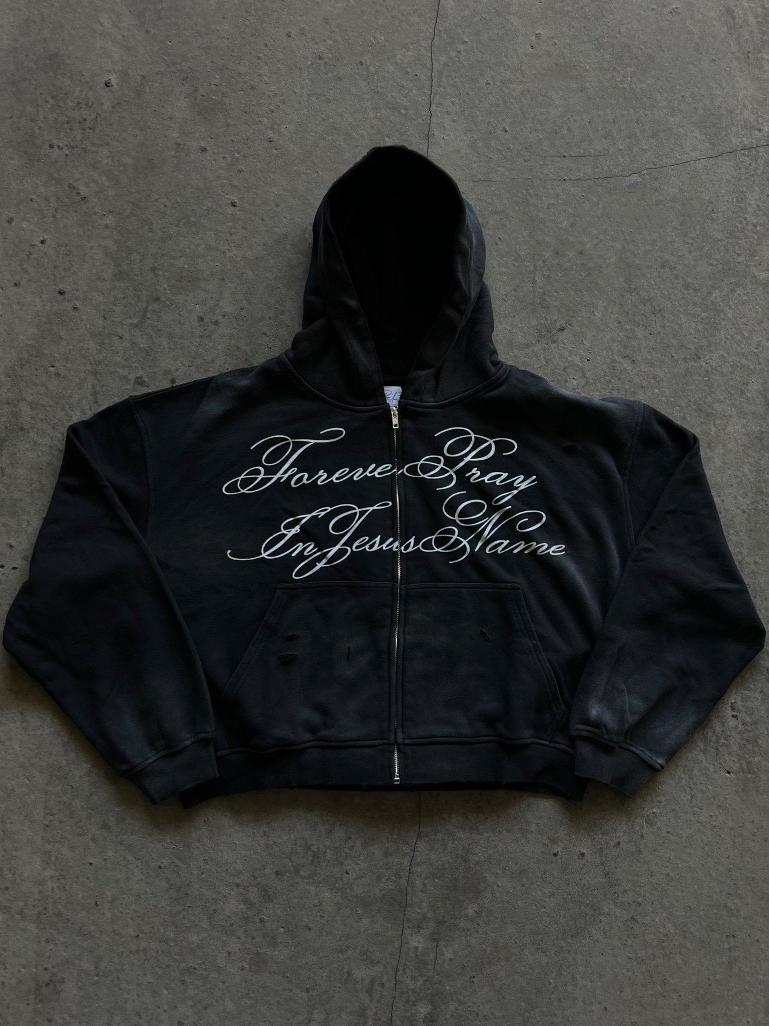 "JESUS TIME" ZIP HOODIE - Prayers Avenu ​