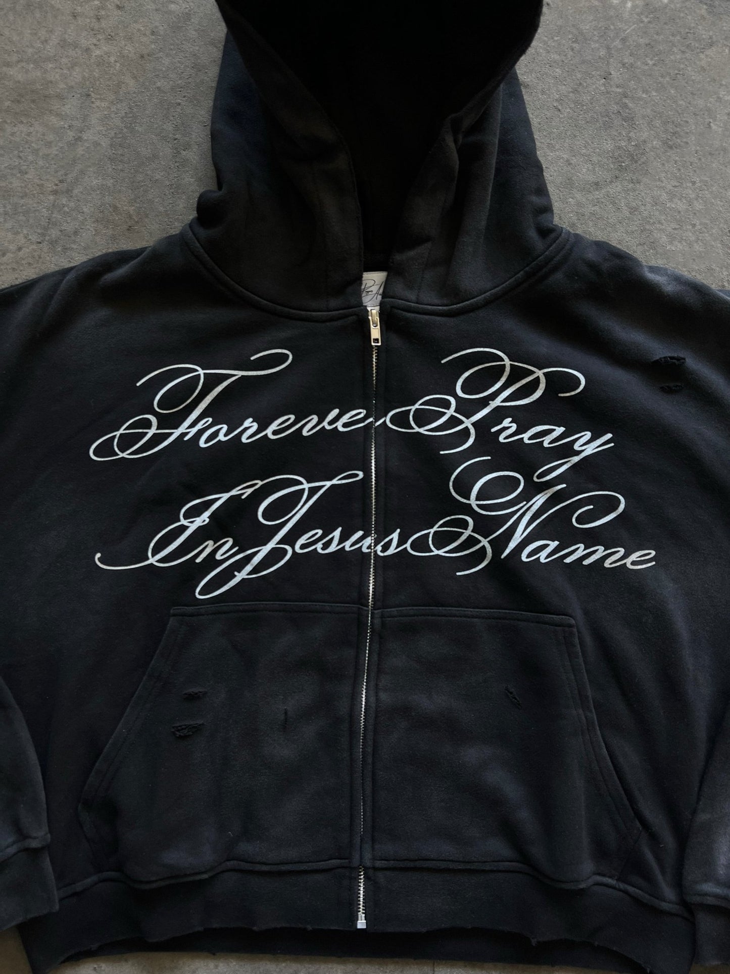 "JESUS TIME" ZIP HOODIE - Prayers Avenu ​