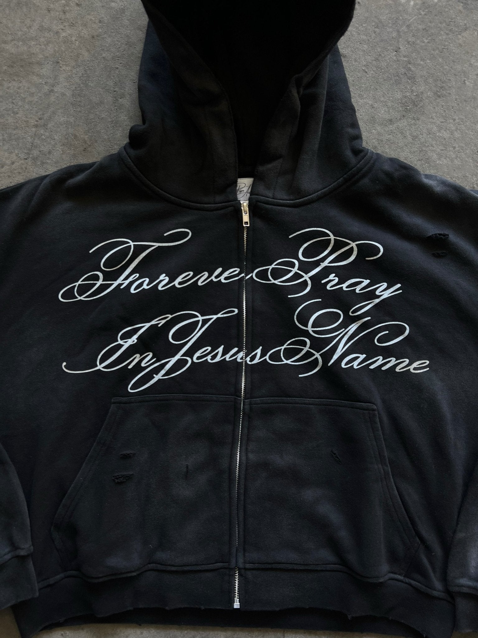 "JESUS TIME" ZIP HOODIE - Prayers Avenu ​