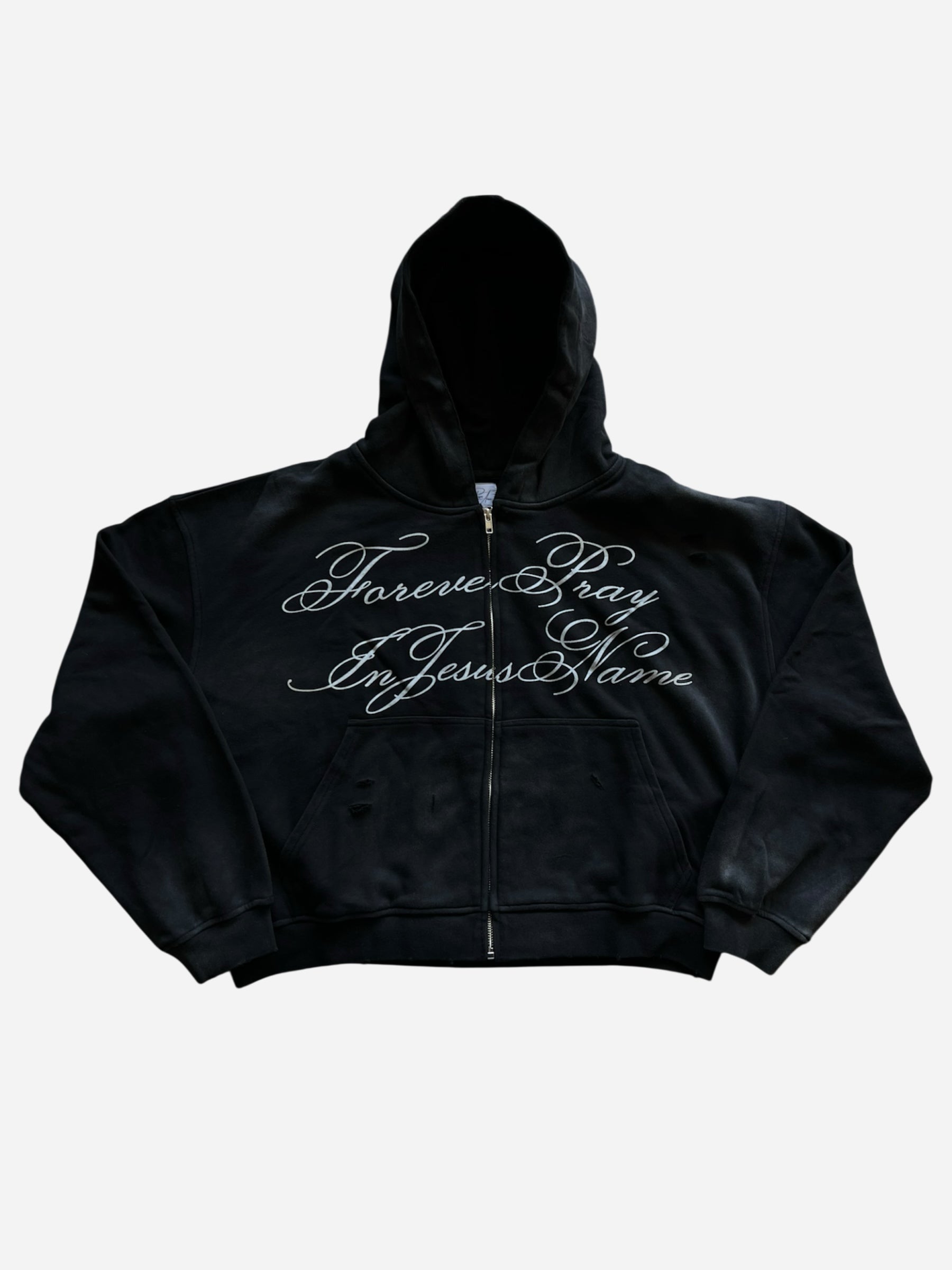 "JESUS TIME" ZIP HOODIE - Prayers Avenu ​