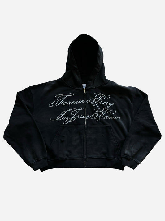 "JESUS TIME" ZIP HOODIE - Prayers Avenu ​