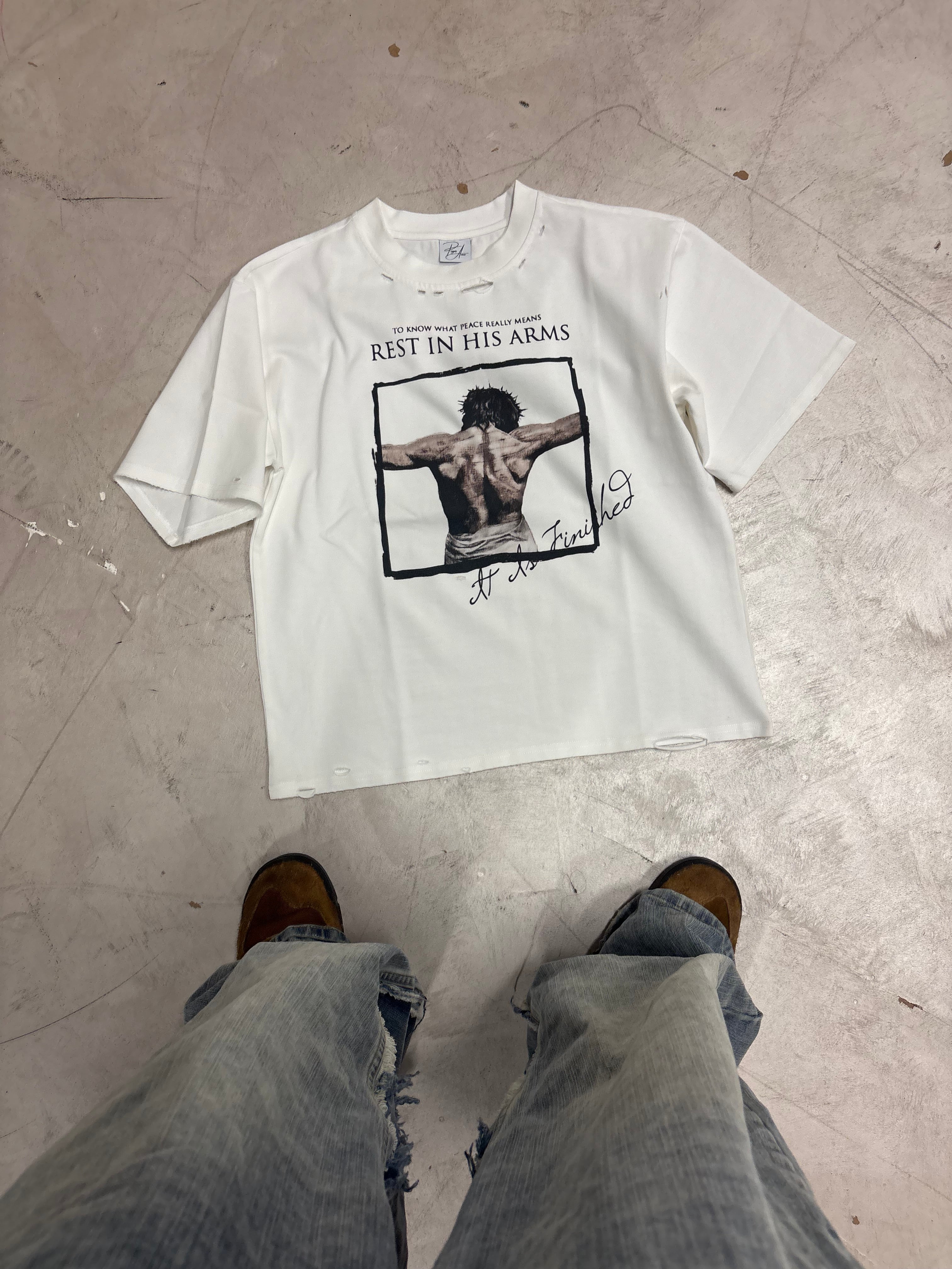 OPEN ARMS TEE - Prayers Avenu ​