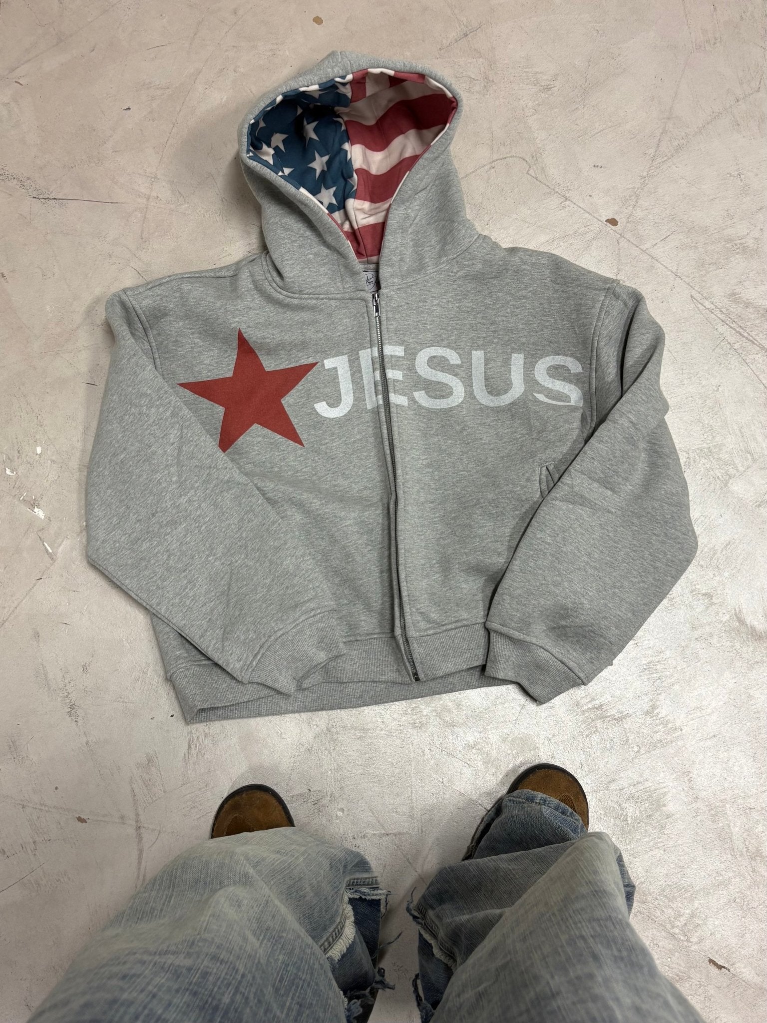 TRUE FREEDOM ZIP UP - Prayers Avenu ​