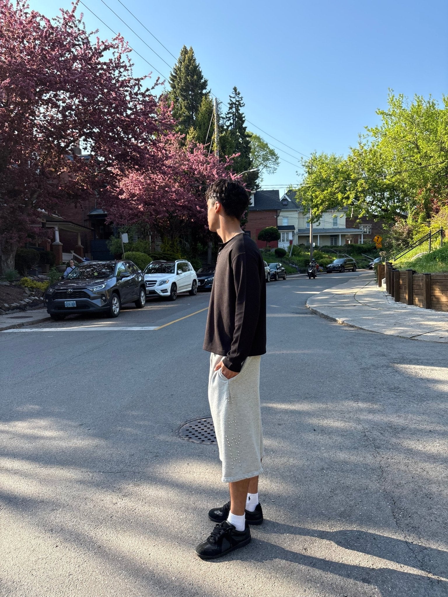 YHWH BAGGY SWEATSHORTS - Prayers Avenu ​