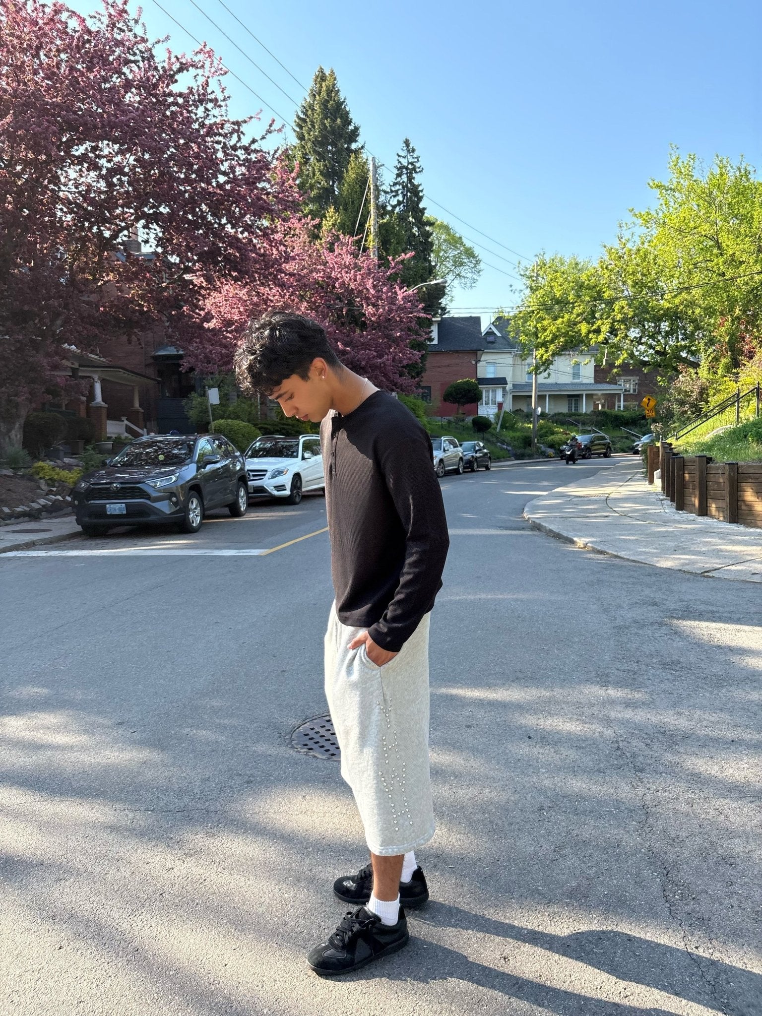 YHWH BAGGY SWEATSHORTS - Prayers Avenu ​