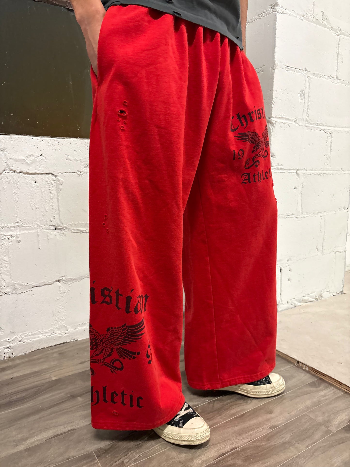 FIRE SPIRIT BAGGY SWEATPANTS