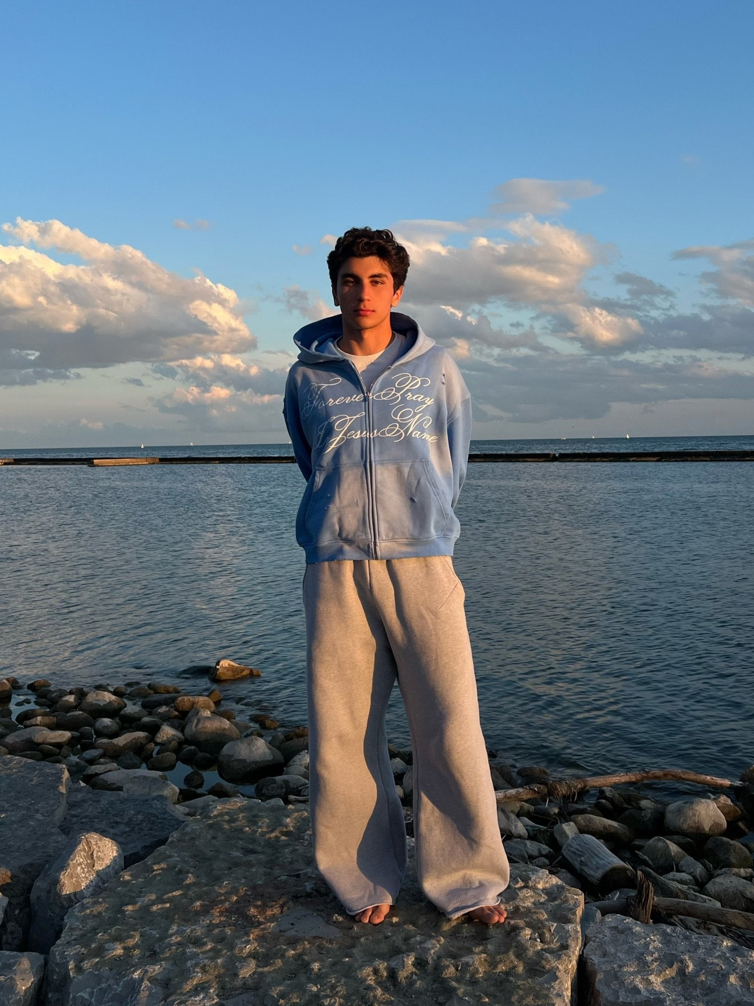 "JESUS TIME" ZIP HOODIE - Prayers Avenu ​