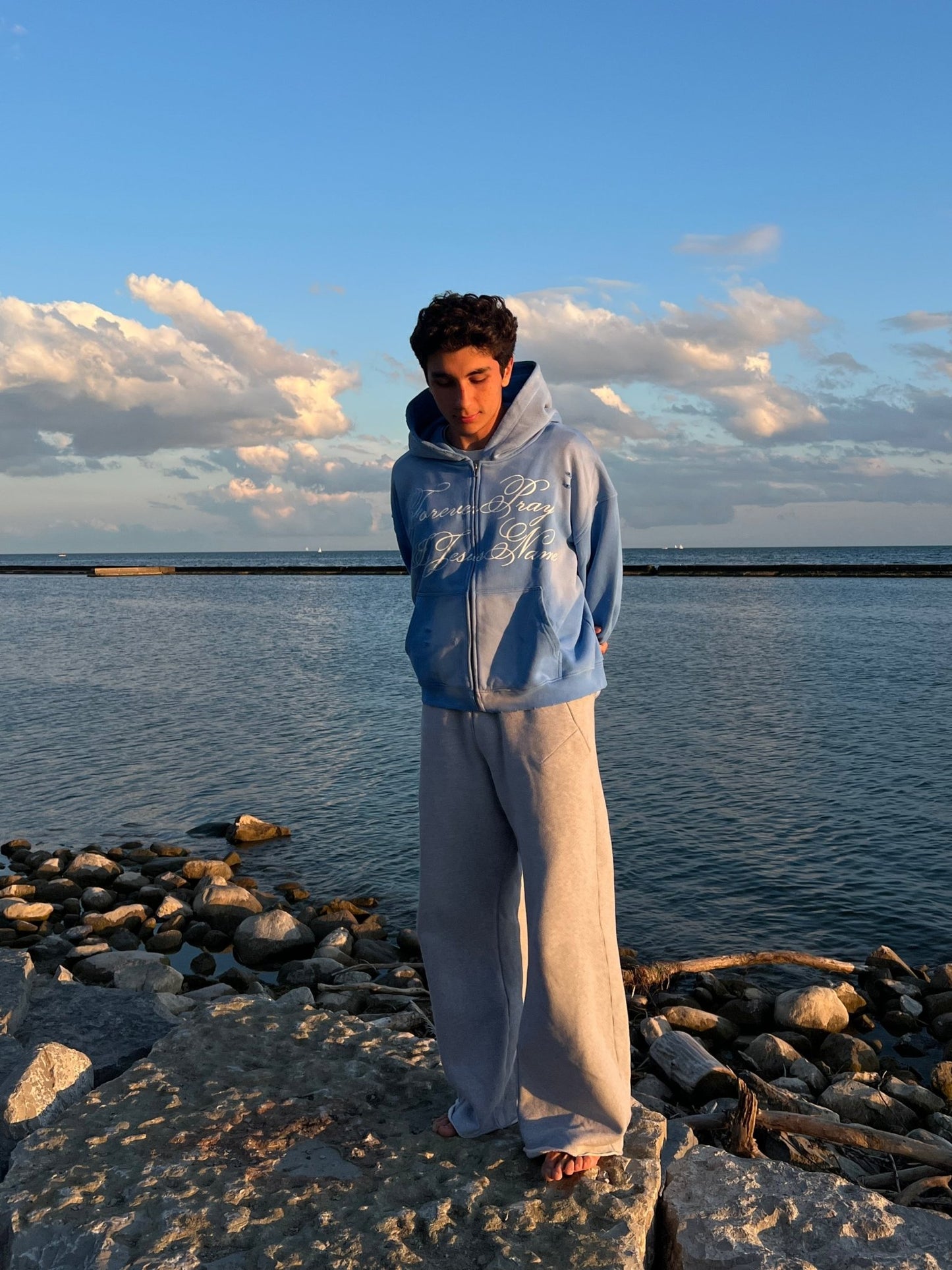 "JESUS TIME" ZIP HOODIE - Prayers Avenu ​