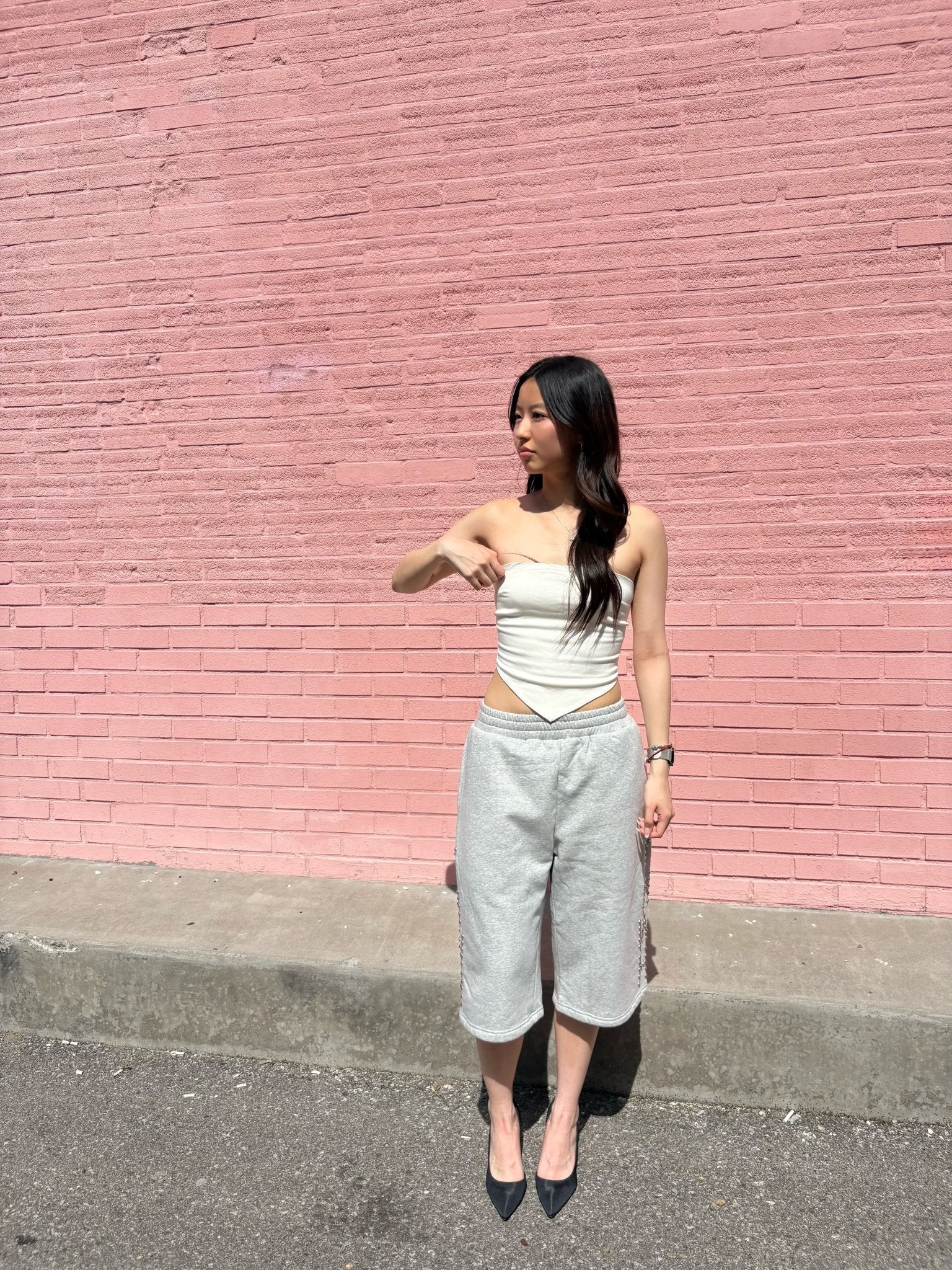 YHWH BAGGY SWEATSHORTS - Prayers Avenu ​
