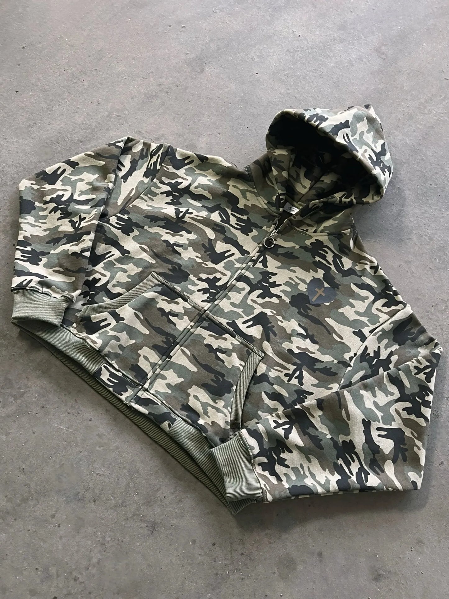 COVERED IN FAITH ZIP HOODIE - Prayers Avenu ​